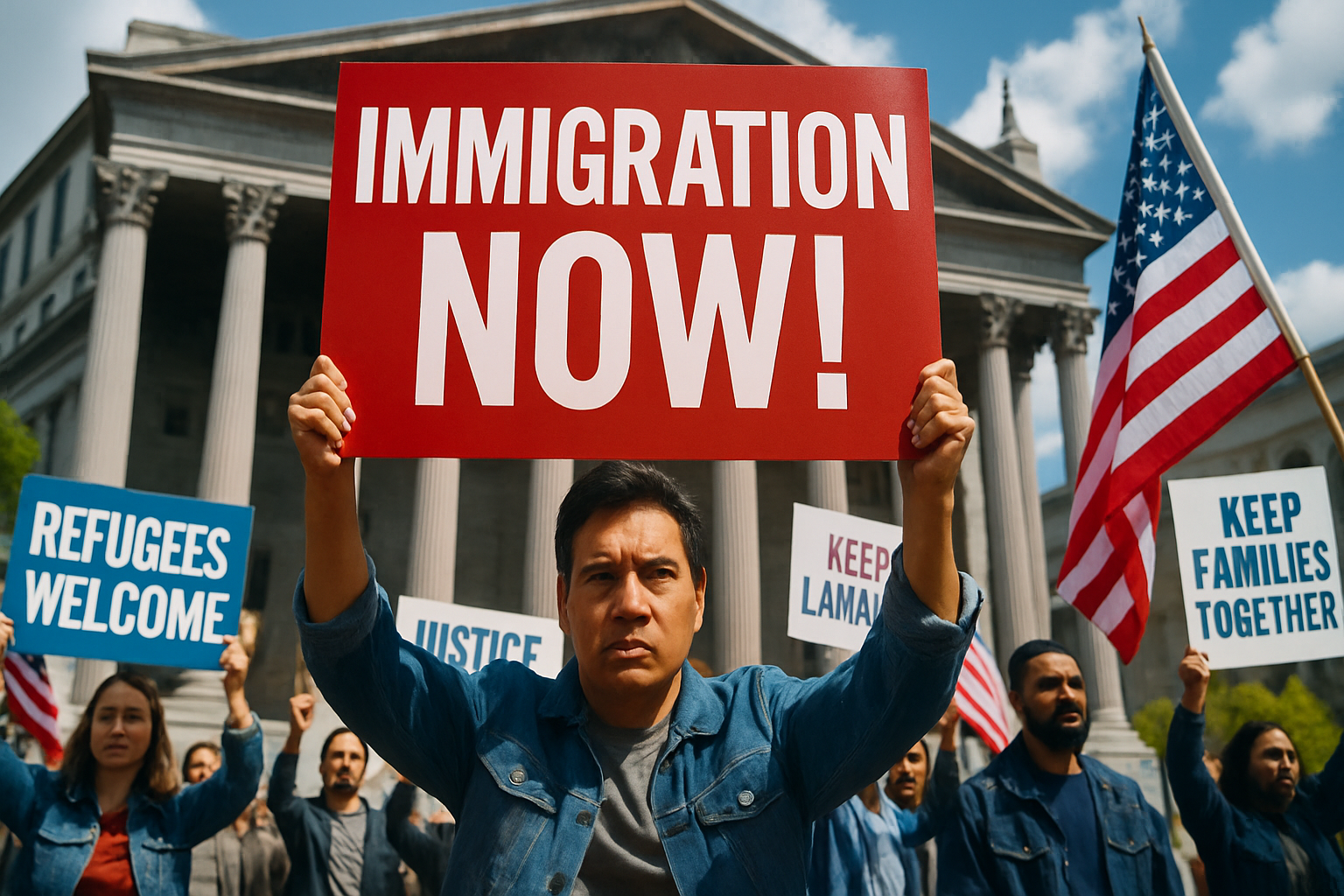 Court grants partial stay in immigration policy case