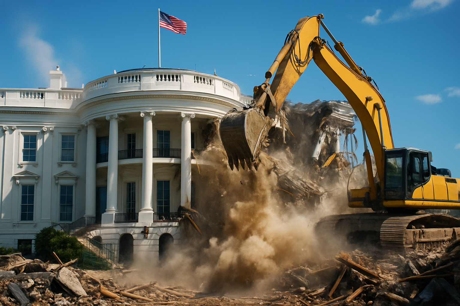 Court rules on FOIA requests related to White House demolition