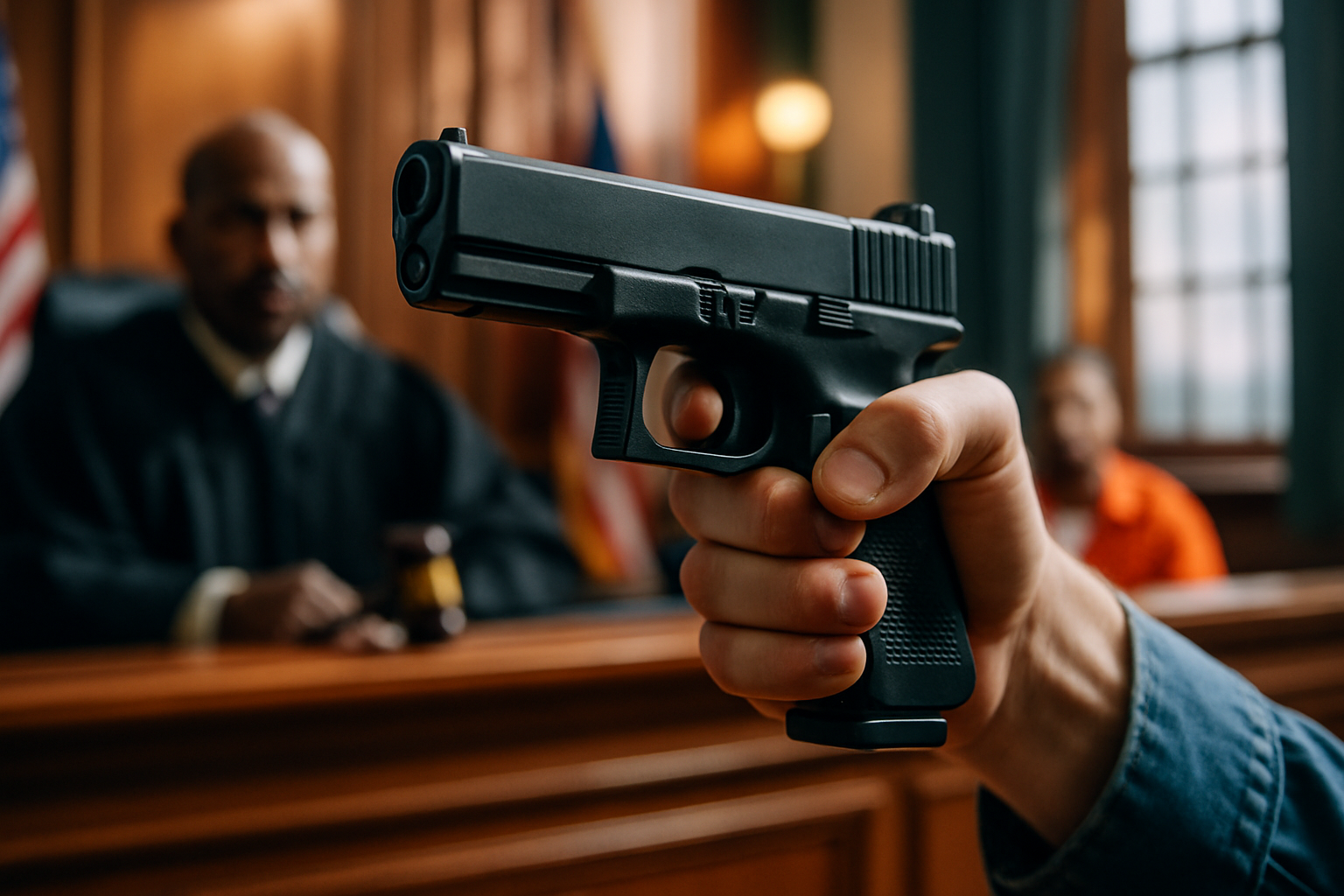 Florida court reduces sentence for felon firearm possession