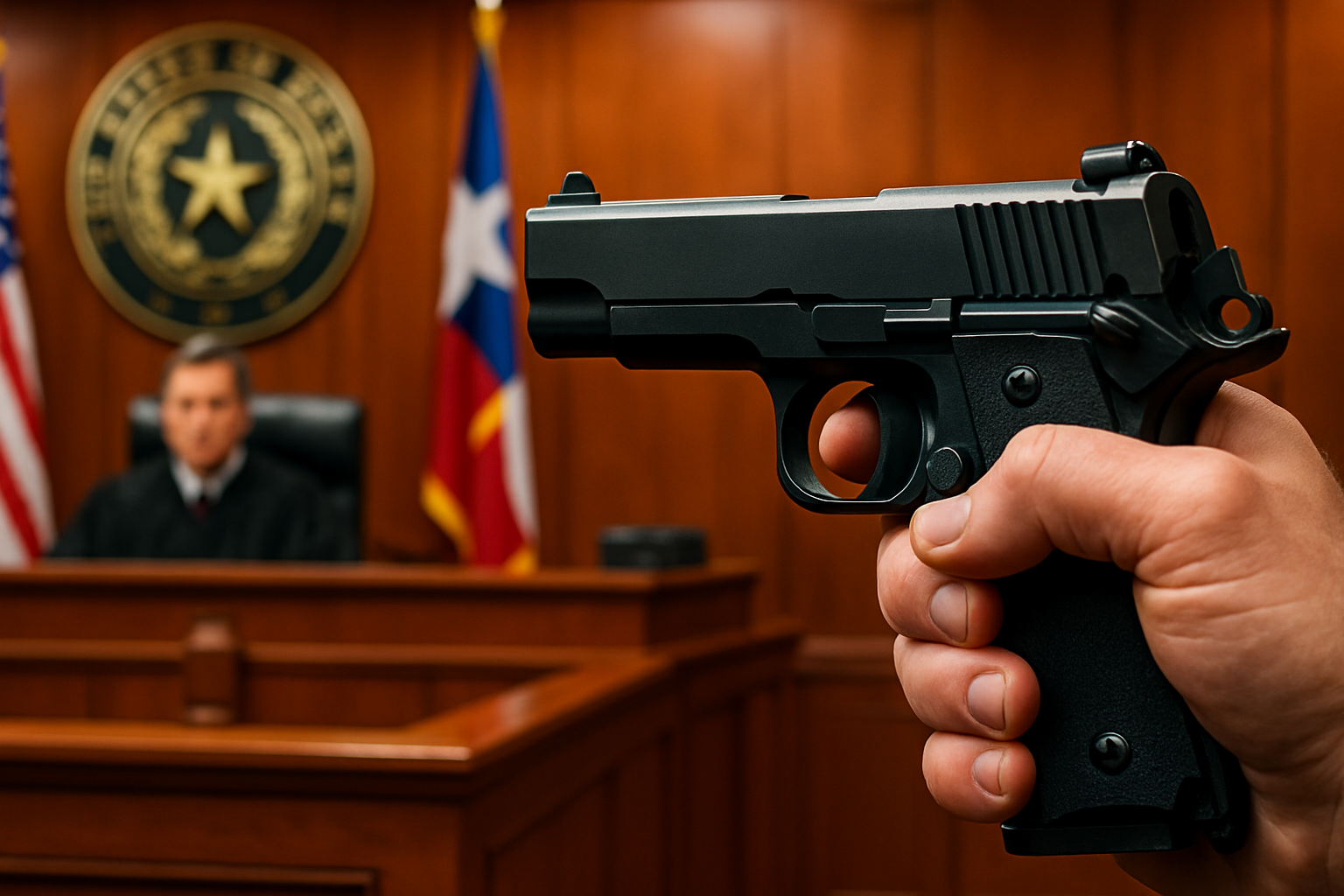 Texas court upholds conviction for unlawful handgun possession